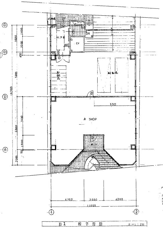 筒井３　リム・ファーストビル　平面図