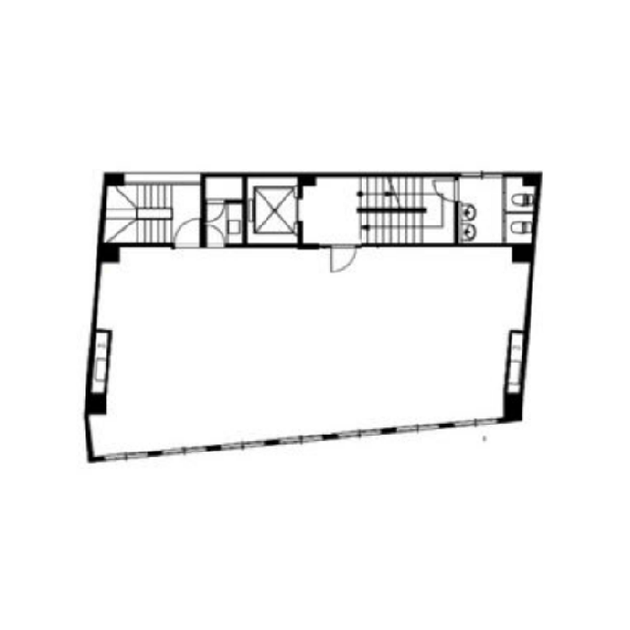 葵３　サンプレー名古屋ビル　平面図
