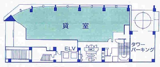 錦３　WAKITA名古屋ビル　平面図