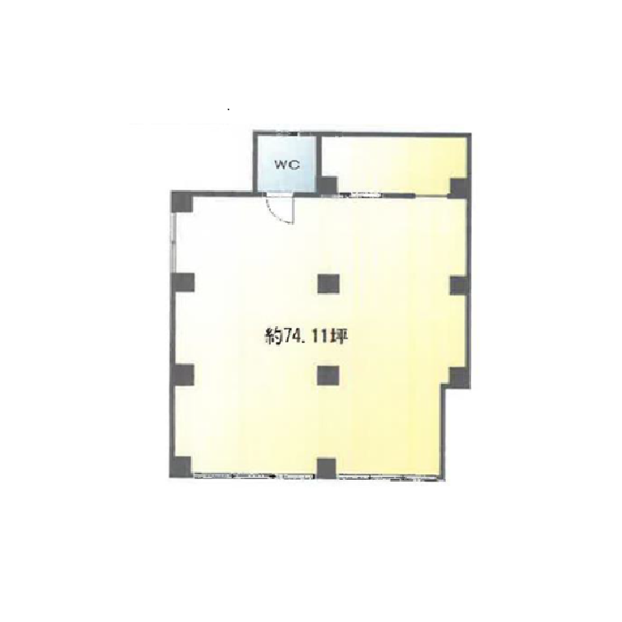 栄生町　日善ビル　平面図