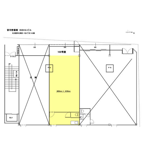 名東区一社４　音羽壱番館一社　間取(間取)