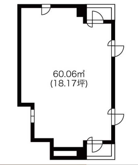 名駅南１　ＡＥビル　平面図