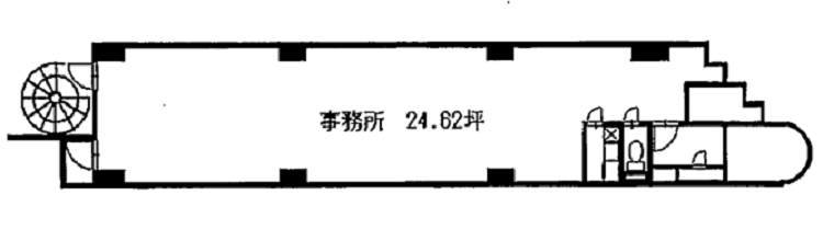 中区栄3 トクサンビル 平面図(間取) 中区栄3 トクサンビル 平面図(間取)