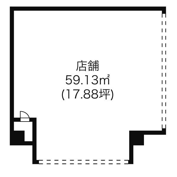 西区新道２　トータスビル　平面図(間取)