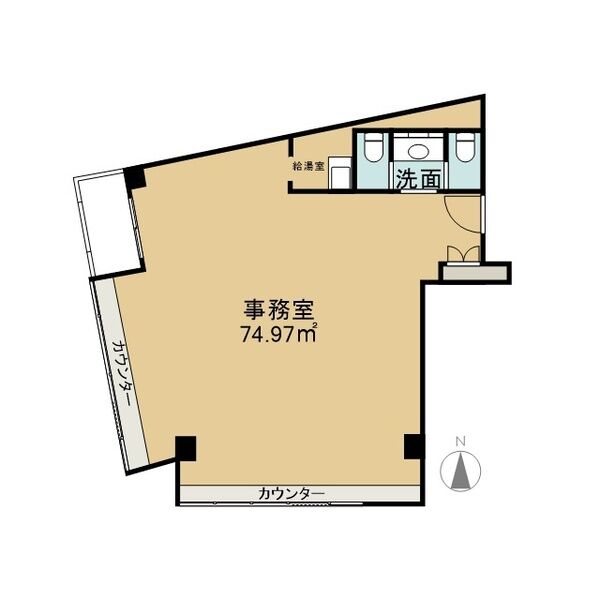 中村区名駅三丁目 Chambre名駅 平面図(間取) 中村区名駅三丁目 Chambre名駅 平面図(間取)