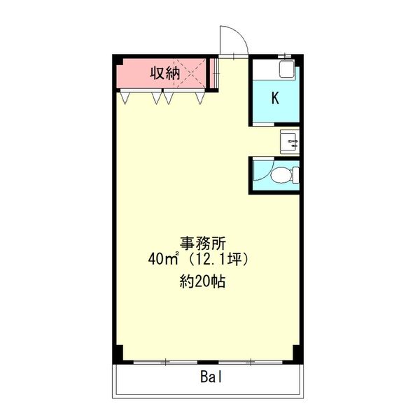 中村区則武1 ダイソー18号館 平面図(間取) 中村区則武1 ダイソー18号館 平面図(間取)