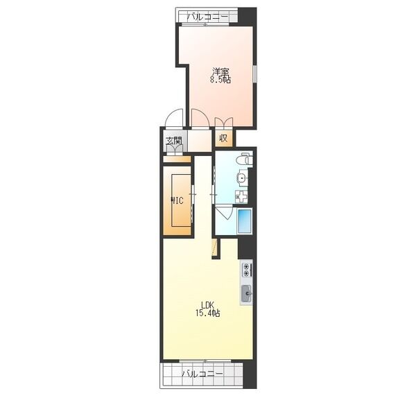 東区東桜1丁目 ヴィアーレアルベルゴ 間取り図(間取) 東区東桜1丁目 ヴィアーレアルベルゴ 間取り図(間取)
