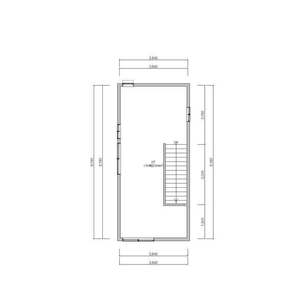 平面図(2階)(外観) 平面図(2階)(外観)